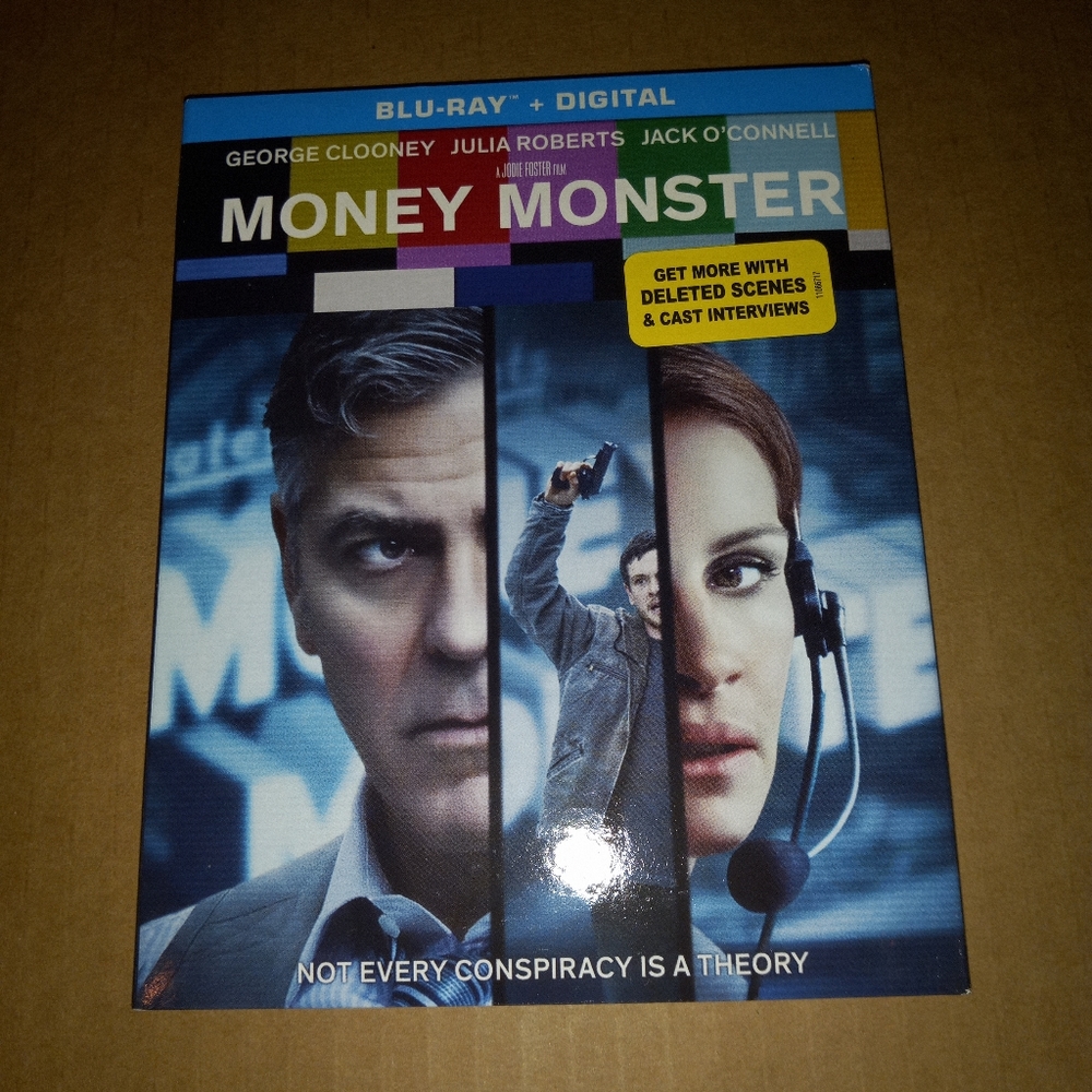 Money Monster Movie Bluray not tested